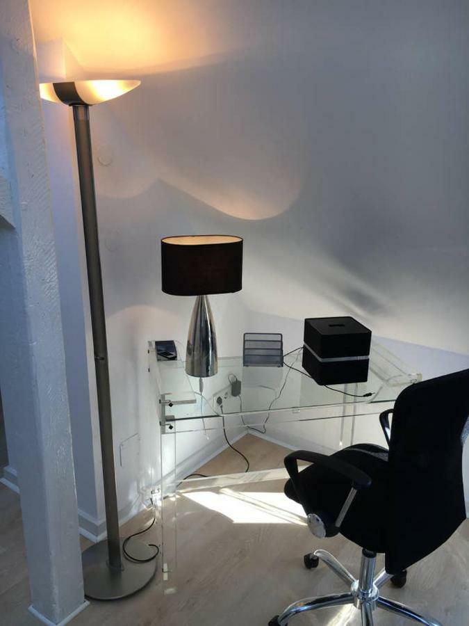 Luxury Rooftop Loft With River View 10Min To City Apartamento Düsseldorf Exterior foto